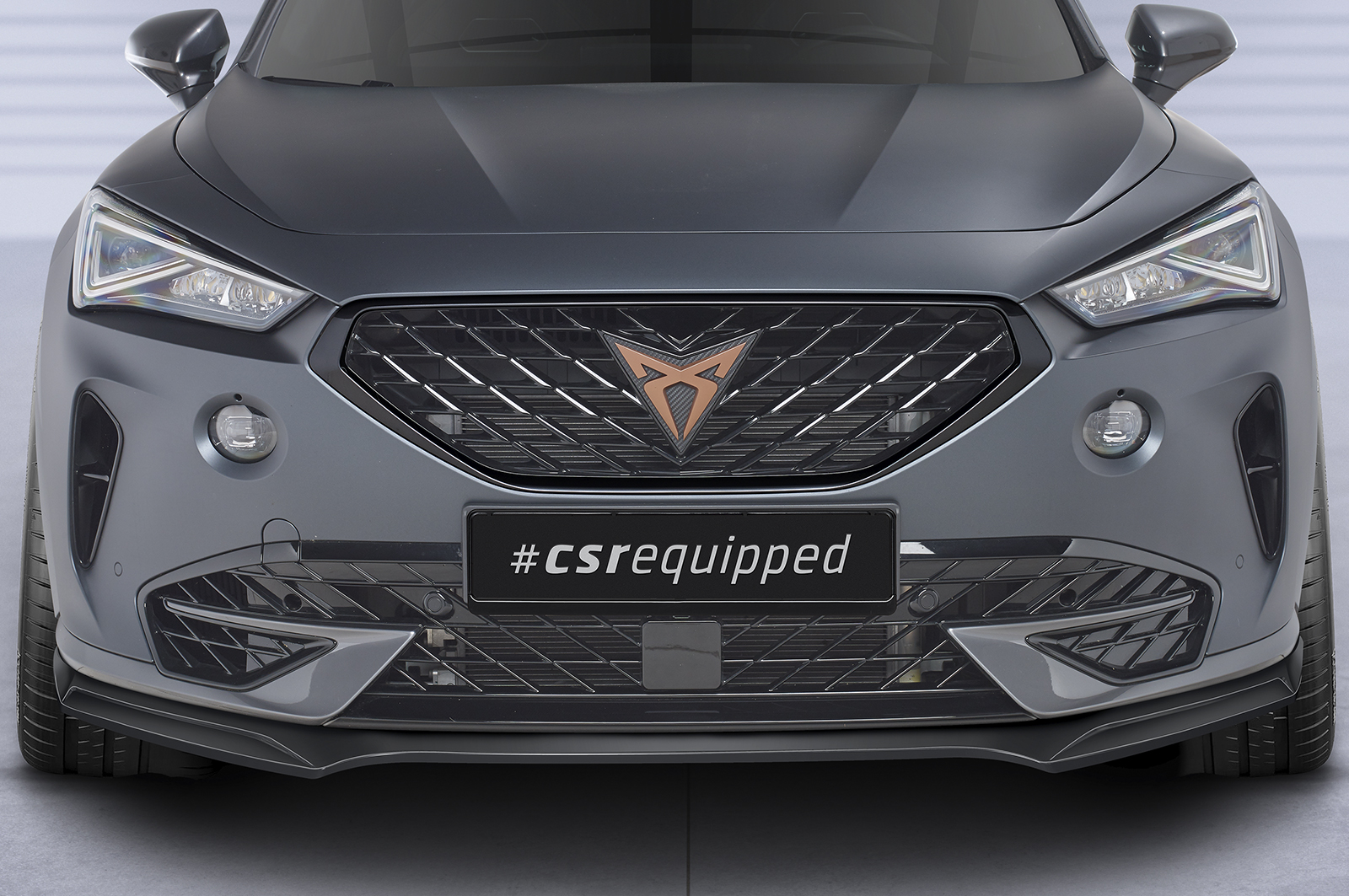 Lame de parechoc avant pour Cupra Formentor toutes carrosseries (depuis 2020) - Fabriqué en ABS (6 finitions au choix)
