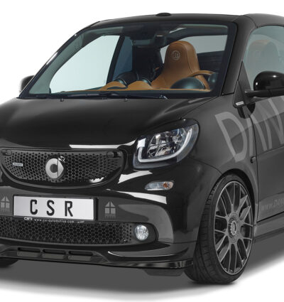 Lame de parechoc avant pour Smart Fortwo 453 Brabus (2016-2018) - Fabriqué en ABS (6 finitions au choix)