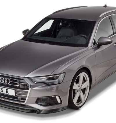 Lame de parechoc avant pour Audi A6 C8 Typ (4K / F2) toutes carrosseries (2018-2023) - Fabriqué en ABS (6 finitions au choix)