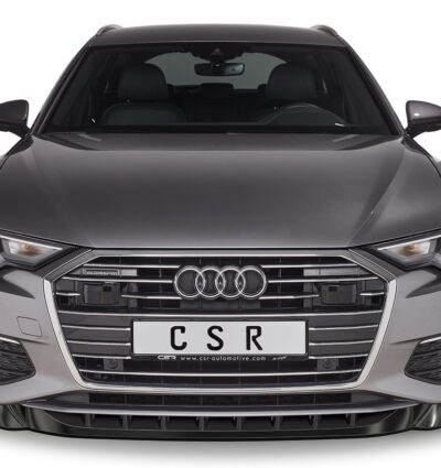 Lame de parechoc avant pour Audi A6 C8 Typ (4K / F2) toutes carrosseries (2018-2023) - Fabriqué en ABS (6 finitions au choix)