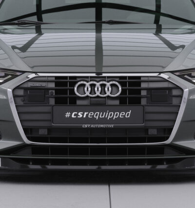 Lame de parechoc avant pour Audi A6 C8 Typ (4K / F2) toutes carrosseries (2018-2023) - Fabriqué en ABS (6 finitions au choix)