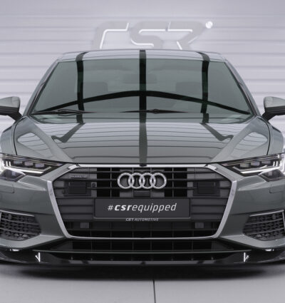 Lame de parechoc avant pour Audi A6 C8 Typ (4K / F2) toutes carrosseries (2018-2023) - Fabriqué en ABS (6 finitions au choix)
