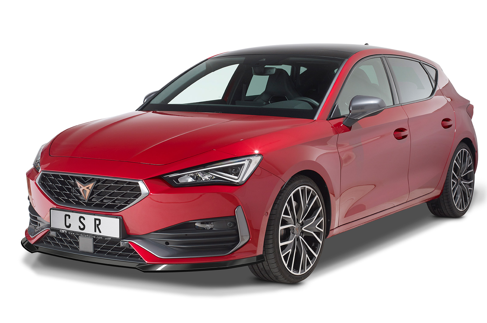 Lame de parechoc avant pour Cupra Leon IV (Typ KL) toutes carrosseries (depuis 2020) - Fabriqué en ABS (6 finitions au choix)