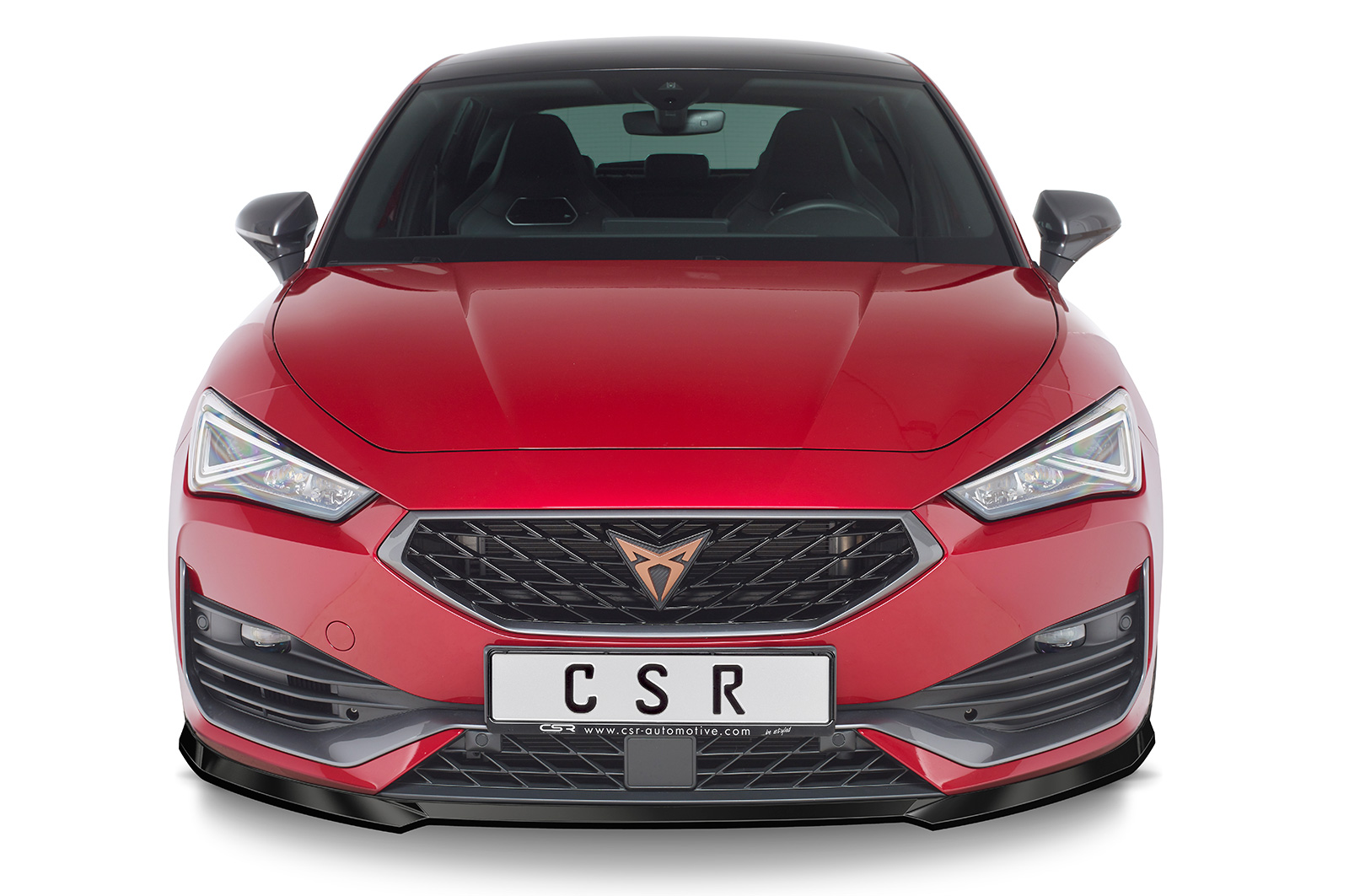 Lame de parechoc avant pour Cupra Leon IV (Typ KL) toutes carrosseries (depuis 2020) - Fabriqué en ABS (6 finitions au choix)