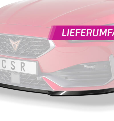 Lame de parechoc avant pour Cupra Leon IV (Typ KL) toutes carrosseries (depuis 2020) - Fabriqué en ABS (6 finitions au choix)