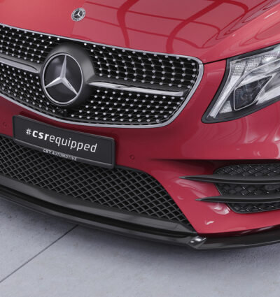 Lame de parechoc avant pour Mercedes-Benz Classe V 447 AMG-Line (depuis 2019) - Fabriqué en ABS (6 finitions au choix)