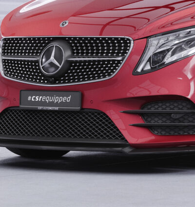 Lame de parechoc avant pour Mercedes-Benz Classe V 447 AMG-Line (depuis 2019) - Fabriqué en ABS (6 finitions au choix)