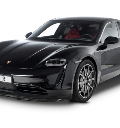Lame de parechoc avant pour Porsche Taycan / Taycan 4S Sport berline et Cross Turismo (depuis 2019) - Fabriqué en ABS (6 finitions au choix)