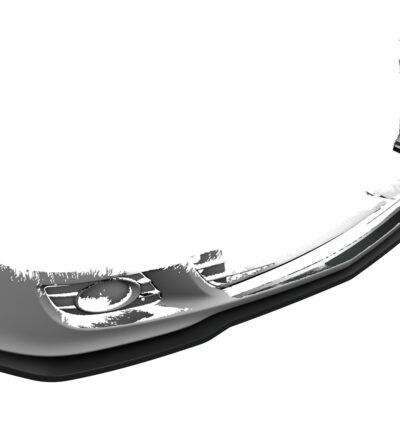 Lame de parechoc avant pour Mercedes-Benz CLK A209 / C209 cabriolet et coupé (facelift) (2005-2009) - Fabriqué en ABS (6 finitions au choix)