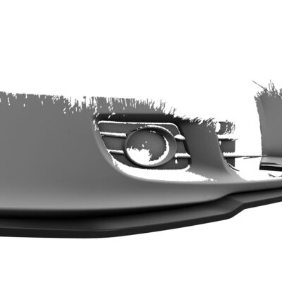 Lame de parechoc avant pour Mercedes-Benz CLK A209 / C209 cabriolet et coupé (facelift) (2005-2009) - Fabriqué en ABS (6 finitions au choix)