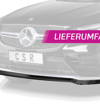 Lame de parechoc avant pour Mercedes-Benz GLC (X253 / C253) AMG-Line (préfacelift) (06/2015-2019) - Fabriqué en ABS (6 finitions au choix)