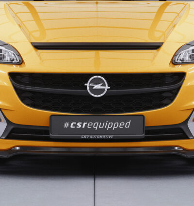 Lame de parechoc avant pour Opel Corsa E OPC / GSI (03/2015-06/2019) - Fabriqué en ABS (6 finitions au choix)