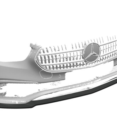 Lame de parechoc avant pour Mercedes-Benz Classe E (W213 / S213) toutes carrosseries (Modellpflege) (2020-2023) - Fabriqué en ABS (6 finitions au choix)