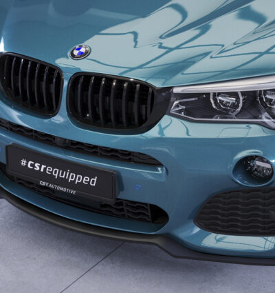 Lame de parechoc avant pour BMW X4 (F26) Pack M (depuis 2014) - Fabriqué en ABS (6 finitions au choix)