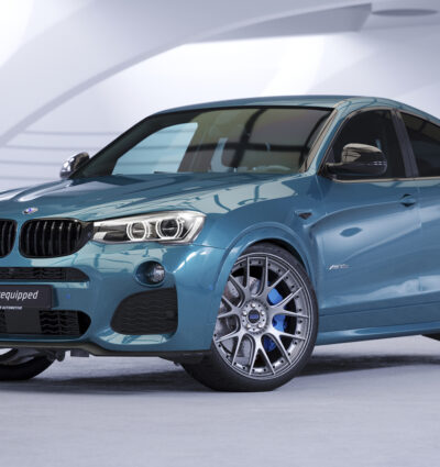 Lame de parechoc avant pour BMW X4 (F26) Pack M (depuis 2014) - Fabriqué en ABS (6 finitions au choix)