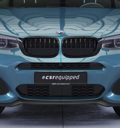 Lame de parechoc avant pour BMW X4 (F26) Pack M (depuis 2014) - Fabriqué en ABS (6 finitions au choix)