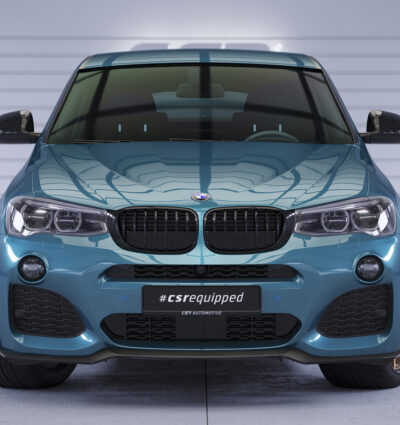 Lame de parechoc avant pour BMW X4 (F26) Pack M (depuis 2014) - Fabriqué en ABS (6 finitions au choix)