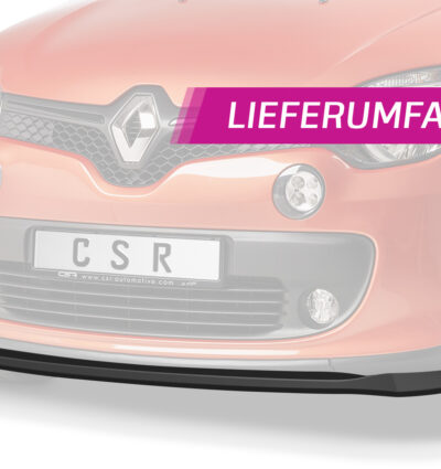 Lame de parechoc avant pour Renault Twingo 3 GT (11/2016-05/2019) - Fabriqué en ABS (6 finitions au choix)