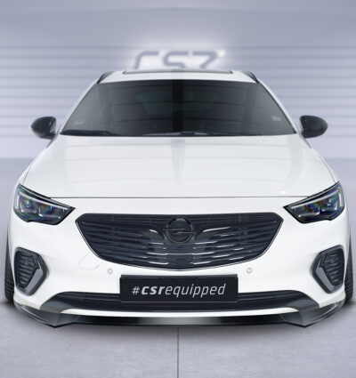 Lame de parechoc avant pour Opel Insignia B GSi (préfacelift) (09/2017-02/2020) - Fabriqué en ABS (6 finitions au choix)