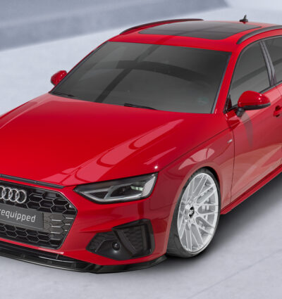 Lame de parechoc avant pour Audi A4 B9 (Typ 8W) / S4 B9 (Typ 8W) S-Line et S4 (facelift) (depuis 05/2019) - Fabriqué en ABS (6 finitions au choix)