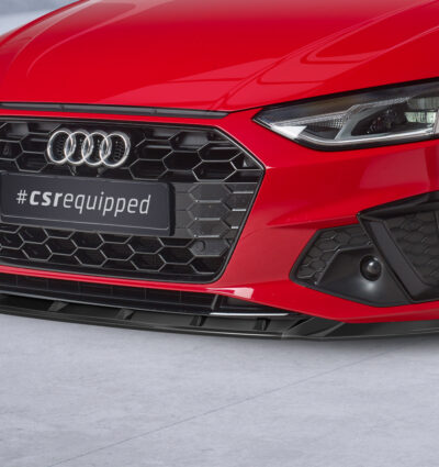 Lame de parechoc avant pour Audi A4 B9 (Typ 8W) / S4 B9 (Typ 8W) S-Line et S4 (facelift) (depuis 05/2019) - Fabriqué en ABS (6 finitions au choix)