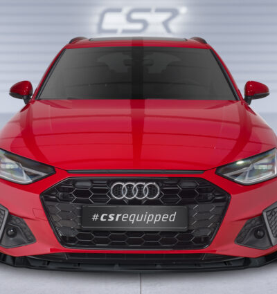 Lame de parechoc avant pour Audi A4 B9 (Typ 8W) / S4 B9 (Typ 8W) S-Line et S4 (facelift) (depuis 05/2019) - Fabriqué en ABS (6 finitions au choix)