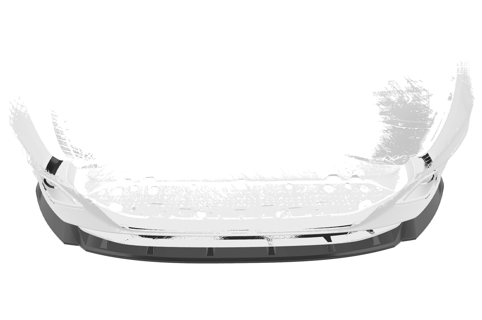 Lame de parechoc avant pour Audi A4 B9 (Typ 8W) / S4 B9 (Typ 8W) S-Line et S4 (facelift) (depuis 05/2019) - Fabriqué en ABS (6 finitions au choix)