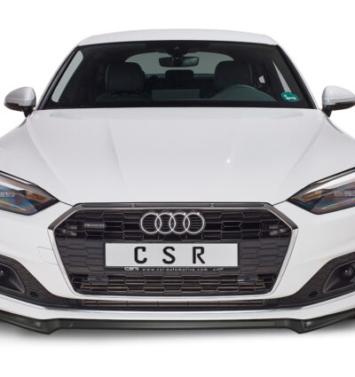 Lame de parechoc avant pour Audi A5 F5 finition de base et advanced (facelift) (depuis 2019) - Fabriqué en ABS (6 finitions au choix)