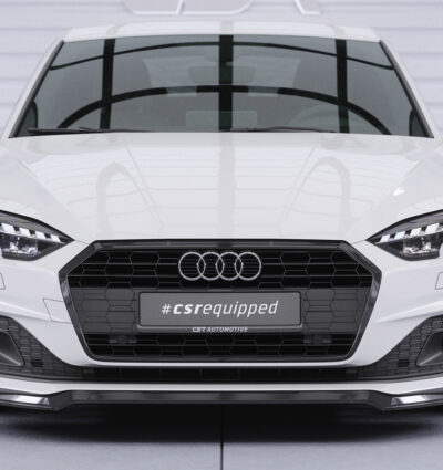 Lame de parechoc avant pour Audi A5 F5 finition de base et advanced (facelift) (depuis 2019) - Fabriqué en ABS (6 finitions au choix)
