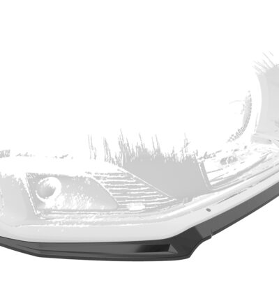 Lame de parechoc avant pour Audi A5 F5 finition de base et advanced (facelift) (depuis 2019) - Fabriqué en ABS (6 finitions au choix)