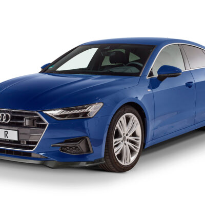 Lame de parechoc avant pour Audi A7 C8 (Typ 4K) toutes carrosseries (incl. facelift) (depuis 2018) - Fabriqué en ABS (6 finitions au choix)