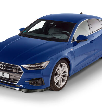 Lame de parechoc avant pour Audi A7 C8 (Typ 4K) toutes carrosseries (incl. facelift) (depuis 2018) - Fabriqué en ABS (6 finitions au choix)