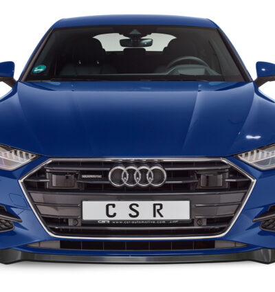 Lame de parechoc avant pour Audi A7 C8 (Typ 4K) toutes carrosseries (incl. facelift) (depuis 2018) - Fabriqué en ABS (6 finitions au choix)
