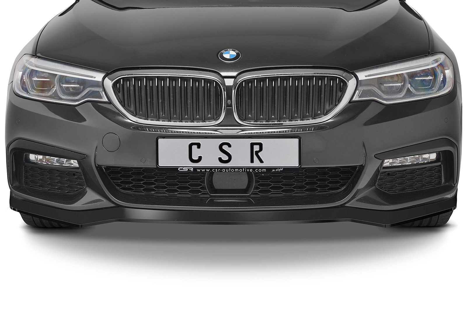 Lame de parechoc avant pour BMW Série 5 G30 / G31 uniquement Pack M (préfacelift) (2017-06/2020) - Fabriqué en ABS (6 finitions au choix)