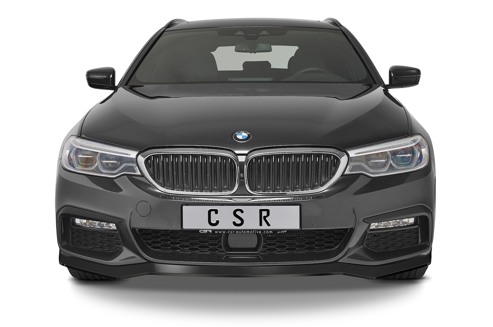 Lame de parechoc avant pour BMW Série 5 G30 / G31 uniquement Pack M (préfacelift) (2017-06/2020) - Fabriqué en ABS (6 finitions au choix)