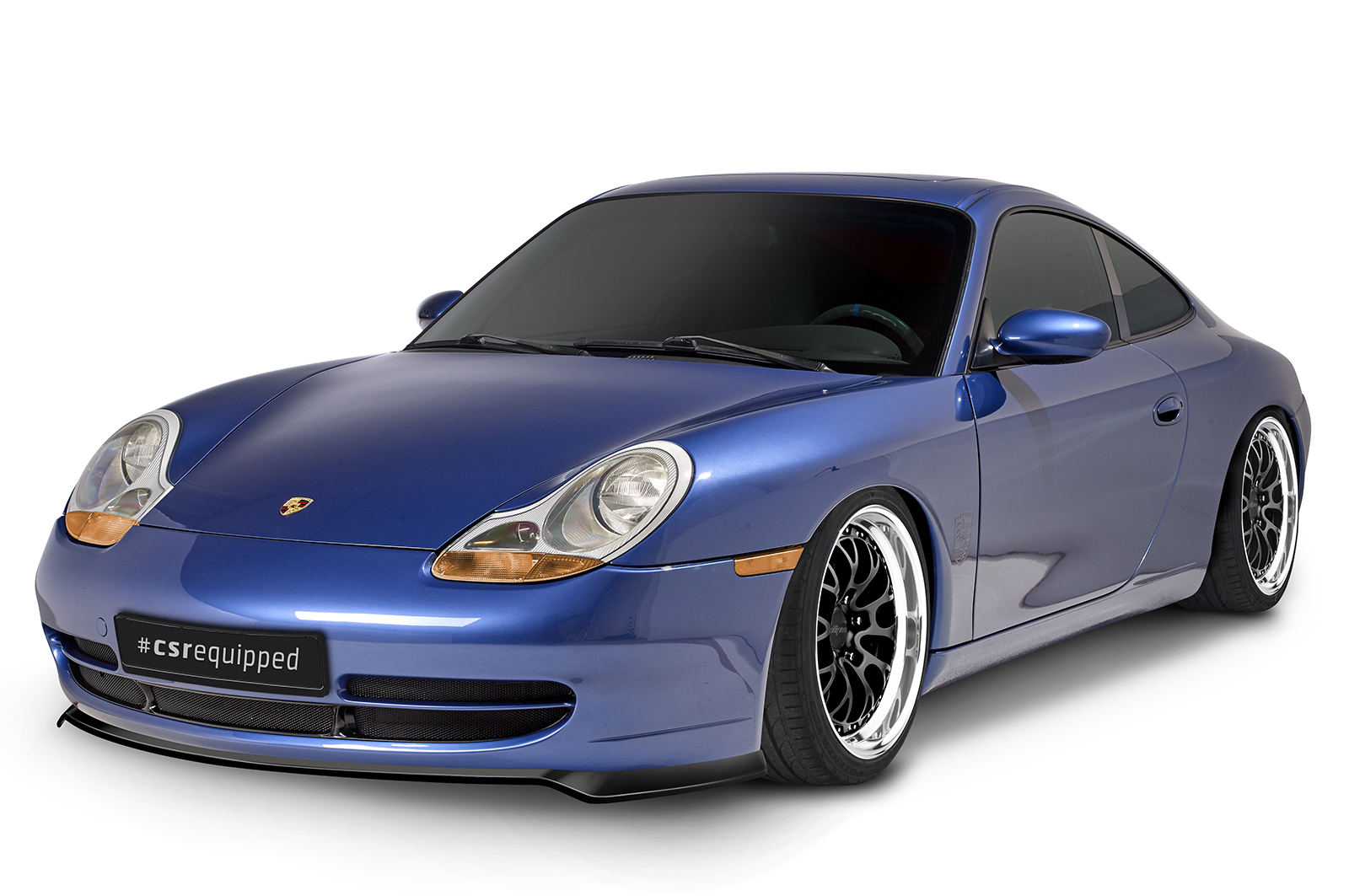 Lame de parechoc avant pour Porsche 911 / 996 Carrera / Carrera 4 (préfacelift) (1997-2001) - Fabriqué en ABS (6 finitions au choix)