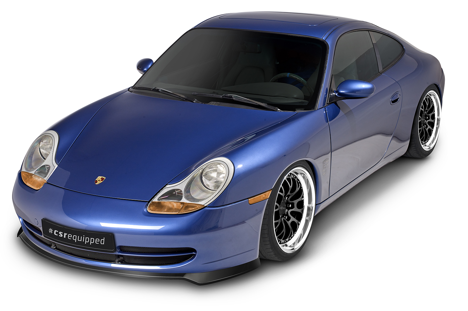 Lame de parechoc avant pour Porsche 911 / 996 Carrera / Carrera 4 (préfacelift) (1997-2001) - Fabriqué en ABS (6 finitions au choix)