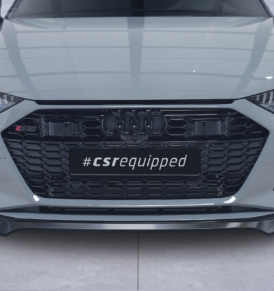 Lame de parechoc avant pour Audi RS6 C8 / RS7 C8 (4K) toutes carrosseries (depuis 2019) - Fabriqué en ABS (6 finitions au choix)