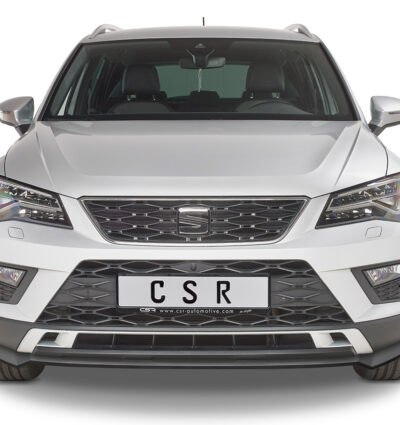 Lame de parechoc avant pour Seat Ateca (Typ 5FP / KH7) finition de base (préfacelift) (2016-2020) - Fabriqué en ABS (6 finitions au choix)