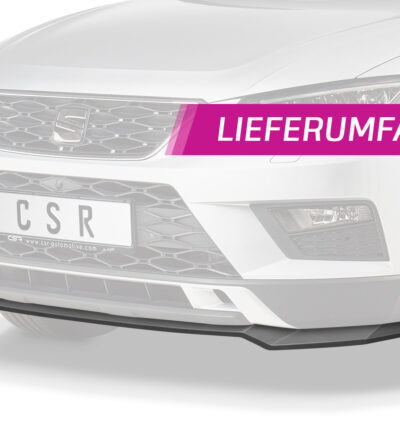 Lame de parechoc avant pour Seat Ateca (Typ 5FP / KH7) finition de base (préfacelift) (2016-2020) - Fabriqué en ABS (6 finitions au choix)