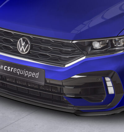 Lame de parechoc avant pour VW T-Roc (A1) R (08/2019-2021) - Fabriqué en ABS (6 finitions au choix)