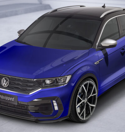 Lame de parechoc avant pour VW T-Roc (A1) R (08/2019-2021) - Fabriqué en ABS (6 finitions au choix)
