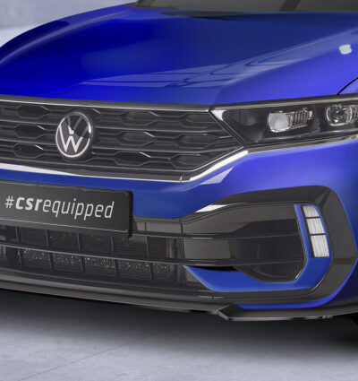 Lame de parechoc avant pour VW T-Roc (A1) R (08/2019-2021) - Fabriqué en ABS (6 finitions au choix)