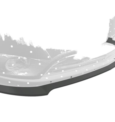 Lame de parechoc avant pour Mercedes-Benz Citan W415 toutes carrosseries (09/2012-08/2021) - Fabriqué en ABS (6 finitions au choix)