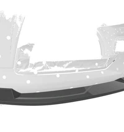 Lame de parechoc avant pour Audi Q3 (8U) S-Line (facelift) (2014-2018) - Fabriqué en ABS (6 finitions au choix)