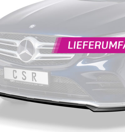 Lame de parechoc avant pour Mercedes-Benz GLC (X253 / C253) AMG-Line (préfacelift) (06/2015-2019) - Fabriqué en ABS (6 finitions au choix)