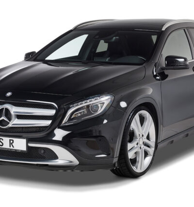 Lame de parechoc avant pour Mercedes-Benz GLA (X156) toutes carrosseries (préfacelift) (2013-2020) - Fabriqué en ABS (6 finitions au choix)