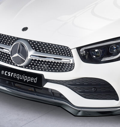 Lame de parechoc avant pour Mercedes-Benz GLC (C253 / X253) AMG-Line (facelift / Modellpflege) (depuis 2019) - Fabriqué en ABS (6 finitions au choix)