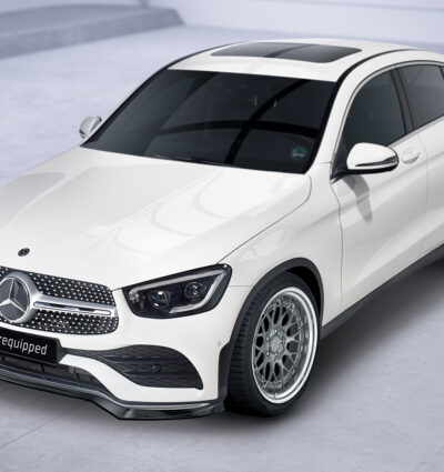Lame de parechoc avant pour Mercedes-Benz GLC (C253 / X253) AMG-Line (facelift / Modellpflege) (depuis 2019) - Fabriqué en ABS (6 finitions au choix)