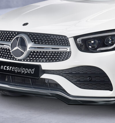 Lame de parechoc avant pour Mercedes-Benz GLC (C253 / X253) AMG-Line (facelift / Modellpflege) (depuis 2019) - Fabriqué en ABS (6 finitions au choix)